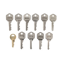 Inspector Key Packet (11 keys stamped w/ code) | MFS Supply